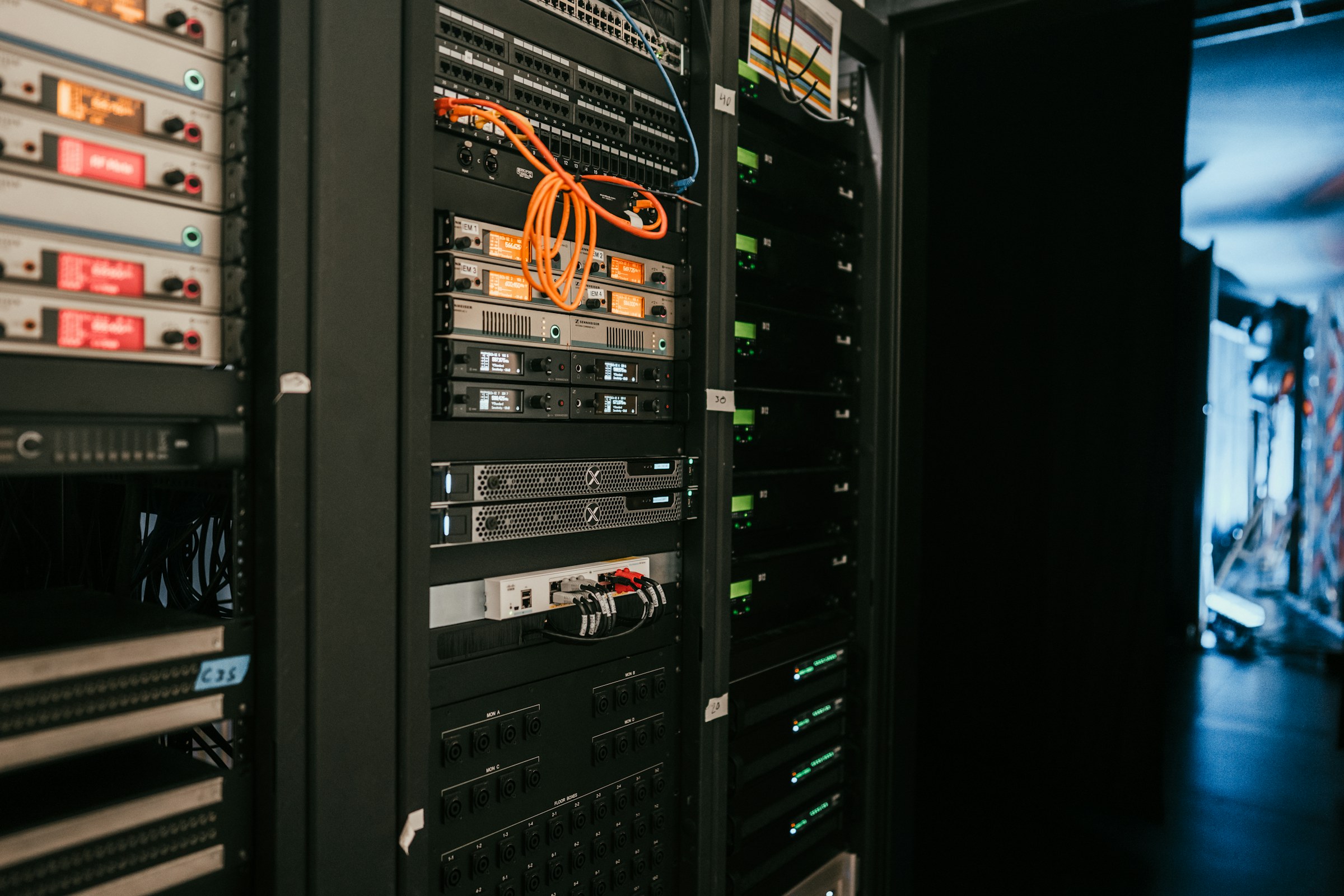 Server room data infrastructure