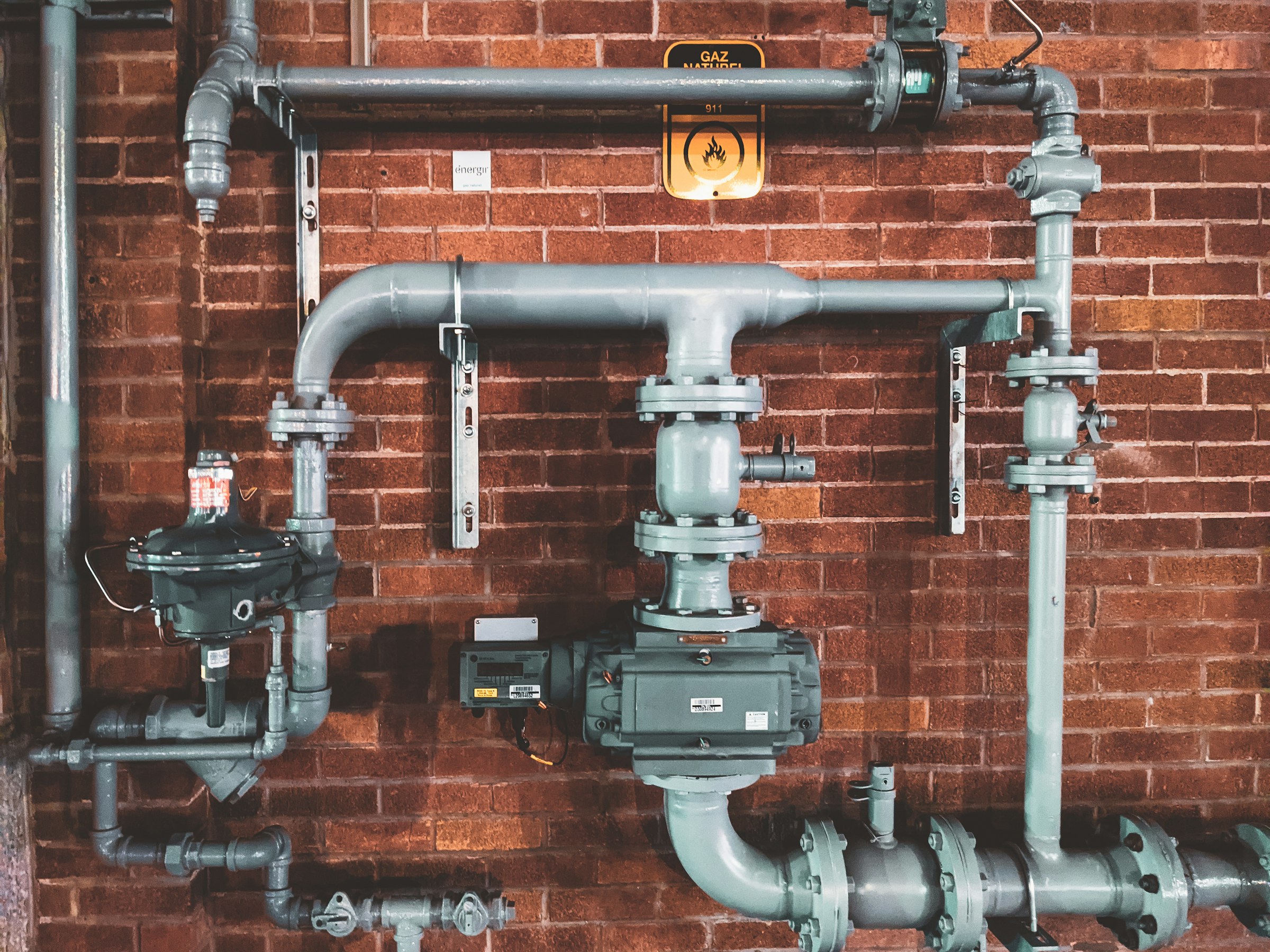 Industrial pipe array