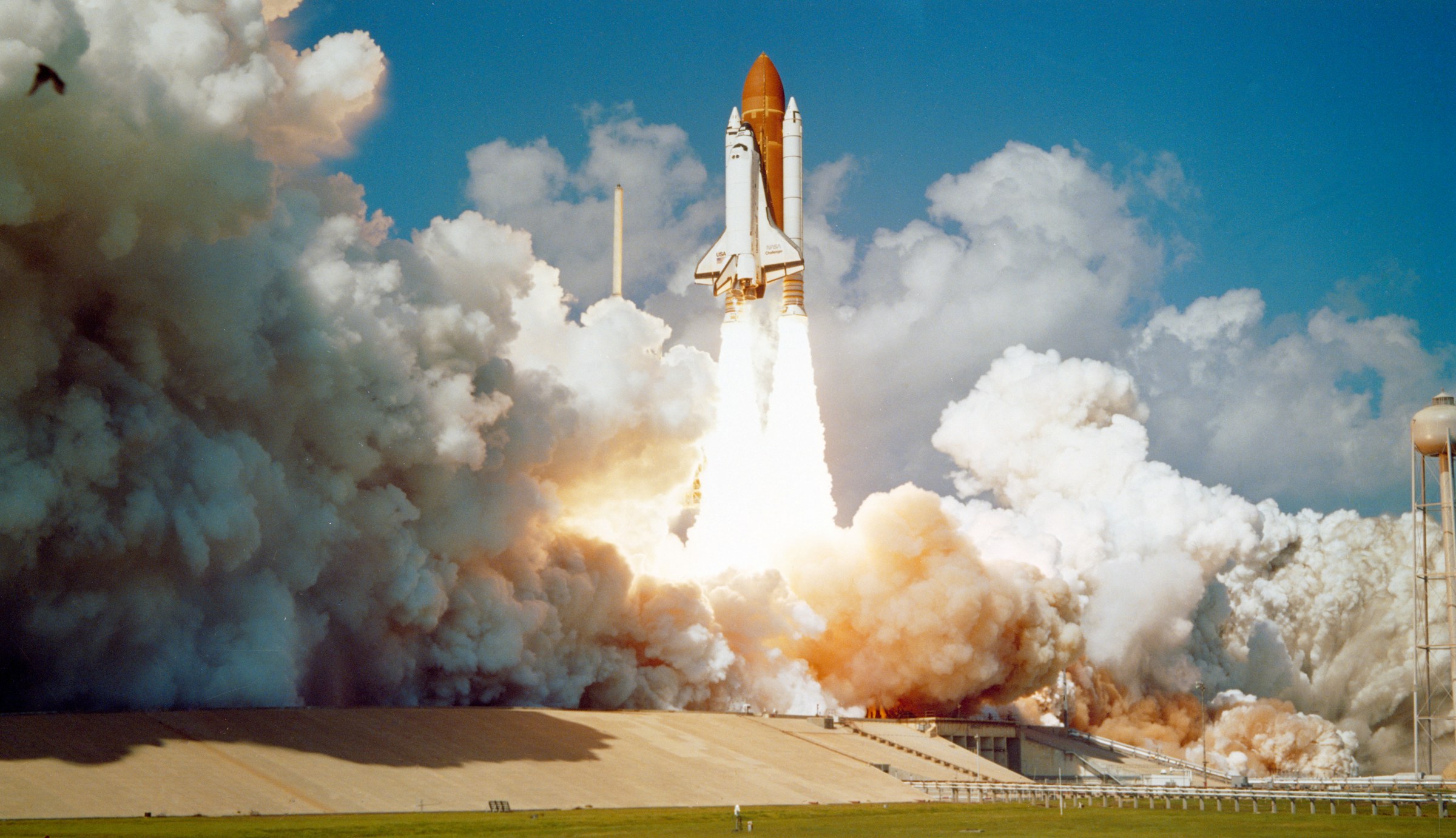 Space Shuttle launch from Kennedy Space Center